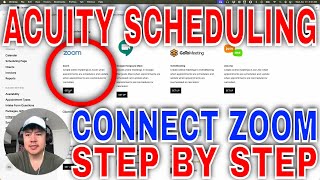 ✅ How To Link Connect Zoom To Acuity Scheduling 🔴