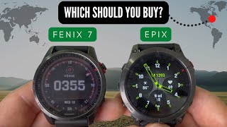 Garmin Fenix 7 vs EPIX Which should YOU buy?
