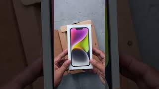 iPhone 14 STARLIGHT Unboxing #shorts
