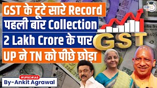 GST Revenue Collection Hits Record High of Rs 2.10 Lakh Crore | Know All About it | Economy