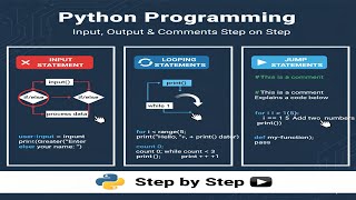 Python Programming | Input, Output & Comments Step by Step