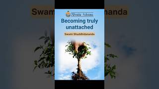 Becoming truly unattached | Swami Shuddhidananda