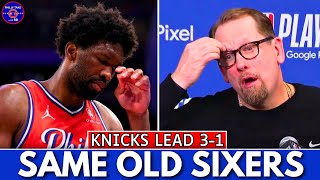 Sixers COLLAPSE To Knicks In Game 4 & Are On The Brink Of Elimination!