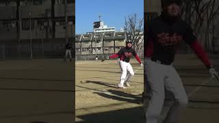 2024.12.29  【練習試合】　紅白戦　野球　 #野球　#baseball  #shorts  #紅白