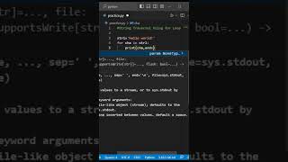 string traversal using for loop #python #pythonforbeginners #pythoncode