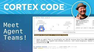 Delegate Complex Projects to an Agent Team | Cortex Code CLI