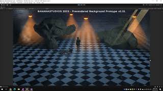 Prerendered Backgrounds project made with Unity Engine.