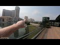 4k china walking macau 2021 cotai strip roundabout