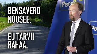 Suomalainen maksaa bensiinilitrastaan 70% veroa - Halla-aho: \