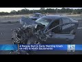 4 People Hurt In Early Morning Crash On I-80 In North Sacramento