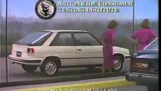 AMC Renault Encore commercial - vs Ford Escort - 1986