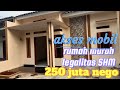 rumah murah akses mobil 200 jutaan di Citayam