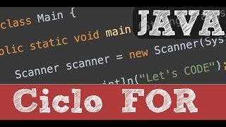 Ciclo For - Tutorial programación en Java