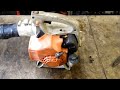 stihl bg 55 blower carburetor adjustment