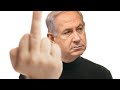Netanyahu's One Finger Answer To The Two-State Solution