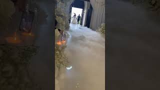 Heavenly Bride and Groom Entry 😍 | Smoke Stage Entry