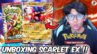 ERA BARU TELAH TIBA !! UNBOXING SCARLET EX POKEMON GAME KARTU KOLEKSI INDONESIA !!