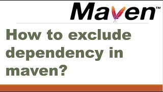Maven Dependency Exclusion || How to exclude dependency in maven? || Maven Interview Question