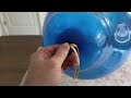 how to tie a balloon using an elastic band