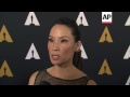 daisy ridley joel edgerton lucy liu and parker sawyers discuss some of their favorite filmmakers