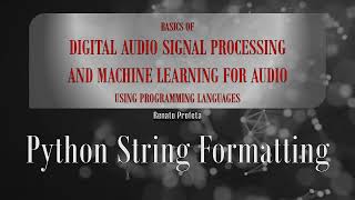 Python Tutorial for Beginners - 07d Python String Formatting - Example 02 Load and Plot a Waveform