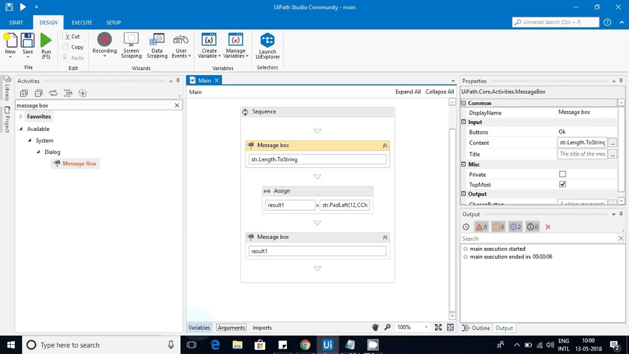String Operations In Uipath Rpa Youtube