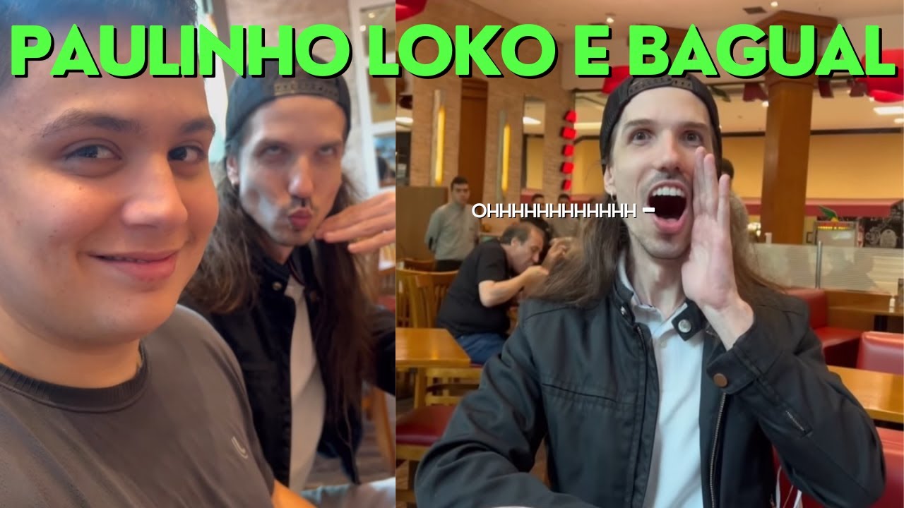 Paulinho Loko E Bagual E A Namorada Do Paulo Junto Bagual Faz