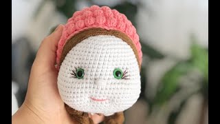 Amigurumi Yüz Şekillendirme Face Shaping (pıtırcık kız)