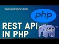 How To Create Simple and Sample API Using Php and Mysql | Sample API In Php & Mysql | Simple API