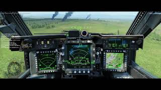 DCS AH-64D Apache FCR Test