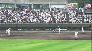 日野高校 シートノック・攻撃シーン 2015年7月20日(月) 第97回全国高等学校野球選手権大会 西東京大会【五回戦】日野 8 - 9 早稲田実