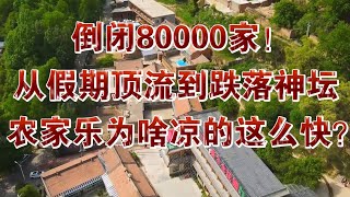 倒闭80000家！从假期顶流到跌落神坛 ，农家乐为啥凉的这么快？#农家乐#东流 #倒闭