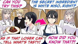 I’m a Dishwasher at a Fancy Restaurant & the Chef Asked Me to Taste Her New Dish…[RomCom Manga Dub]