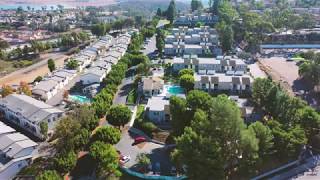 Aerial Flyover - Skyline Apartments in Spring Valley, CA