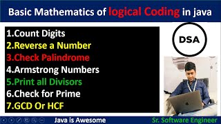 Basic Mathematics of logical Coding in java by javaisawesome