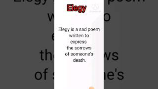 Elegy| مرثیہ |शोकगीत | Definition | تعریف |