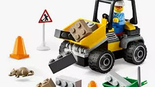 Lego City Roadwork Truck 60284 unboxing