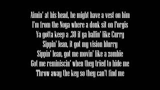 Kodak Black & Jackboy "G To The A" -  ( Lyrics )