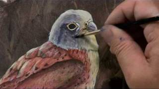 Painting Birds - The Kestrel Two - Part Two