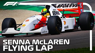Vettel’s Stunning Lap Of Imola In Senna's McLaren!