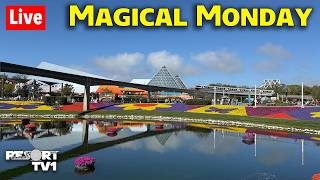 🔴Live: Magical Monday at Epcot - Last Day of Flower & Garden Festival - Disney Live Stream - 6-1-26
