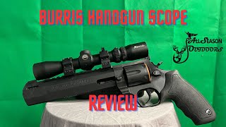 Taurus Raging Hunter Burris Scope Review