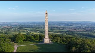 Wellington Monument, Somerset - UK | DJI Mini4 Pro Drone Footage