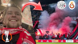 INSANE ATMOSPHERE AS AJAX DEFEAT GALATASARAY IN THE EUROPA LEAGUE!! Ajax - Galatasaray Matchday Vlog