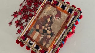 Carnival Circus junk journal flip through