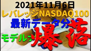 【レバナス絶好調！モデルナ大暴落】レバレッジNASDAQ100  最新データ分析  チャート テクニカル分析　2021年11月6日