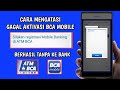 Cara mengatasi gagal aktivasi bca mobile silahkan registrasi mobile banking di atm bca