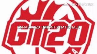 CANADA T20 LEAGUE TORONTO NATIONALS TEAMS FULL SQUAD GLOBAL T20 LEAGUE CANADA