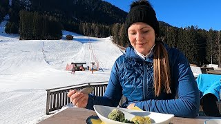 Terrassenskilauf in Lienz: Skifahren mit Genuss