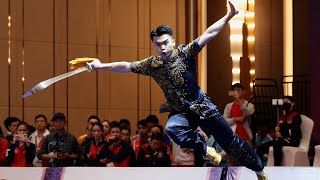 SEA Games 32: Màn trình diễn của các VĐV Wushu Việt Nam